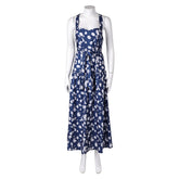 The White Lotus Season 3 (2025) Kate Blue Dress Outfits Cosplay Costume
